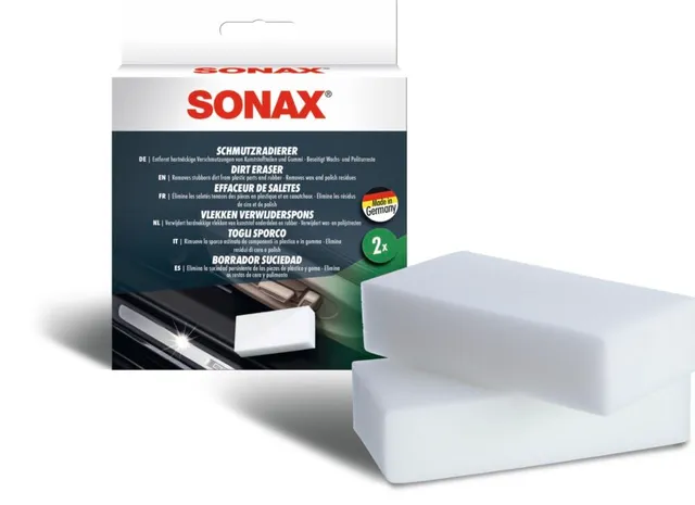 sonax-schmutzradierer-spezialschwamm-2-st-ck-f-r-innenraum-und-kunststoff image 1
