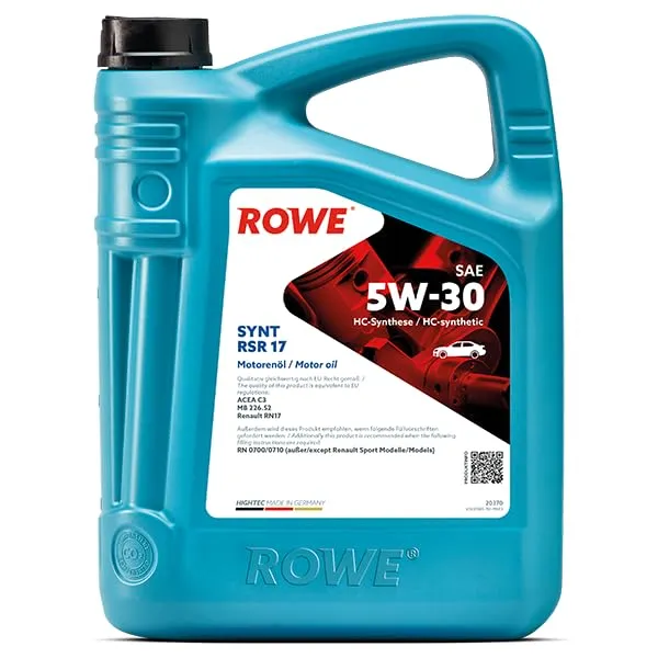 rowe-hightec-synt-rsr-17-sae-5w-30-motoren-l-5-liter-made-in-germany image 1