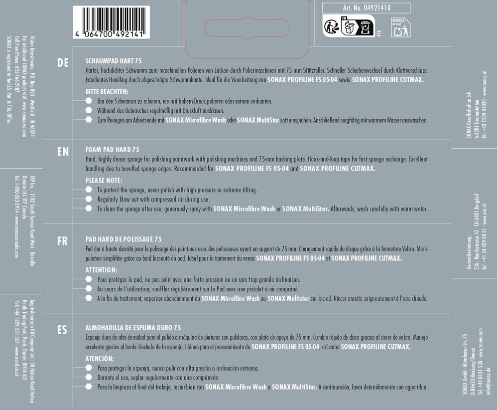 sonax-schaumpad-hart-75-4-st-ck-harte-polierpads-f-r-die-maschinelle-lackpolitur image 2