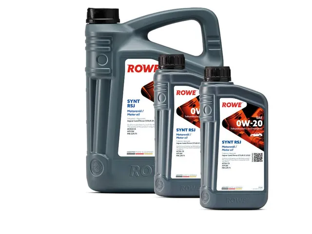 rowe-hightec-synt-rsj-sae-0w-20-motor-l-7-liter-5l-2l-f-r-otto-und-hybridmotoren image 1