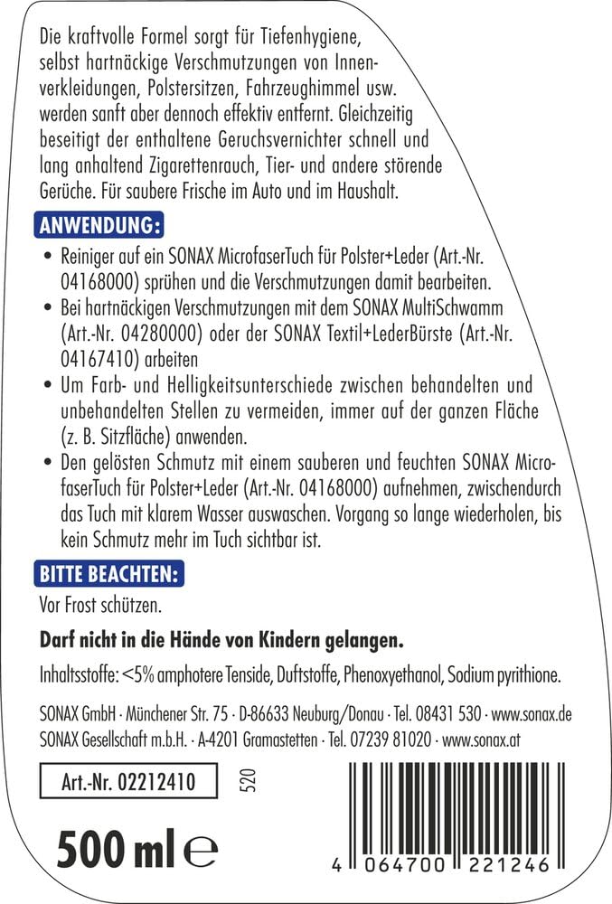sonax-xtreme-autoinnenreiniger-geruchsneutralisierer-500-ml image 2