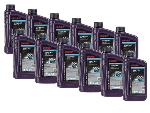 rowe-hightec-synt-rs-sae-5w-30-hc-c1-motor-l-12-x-1-liter-hc-synthese-motoren-l- image 1