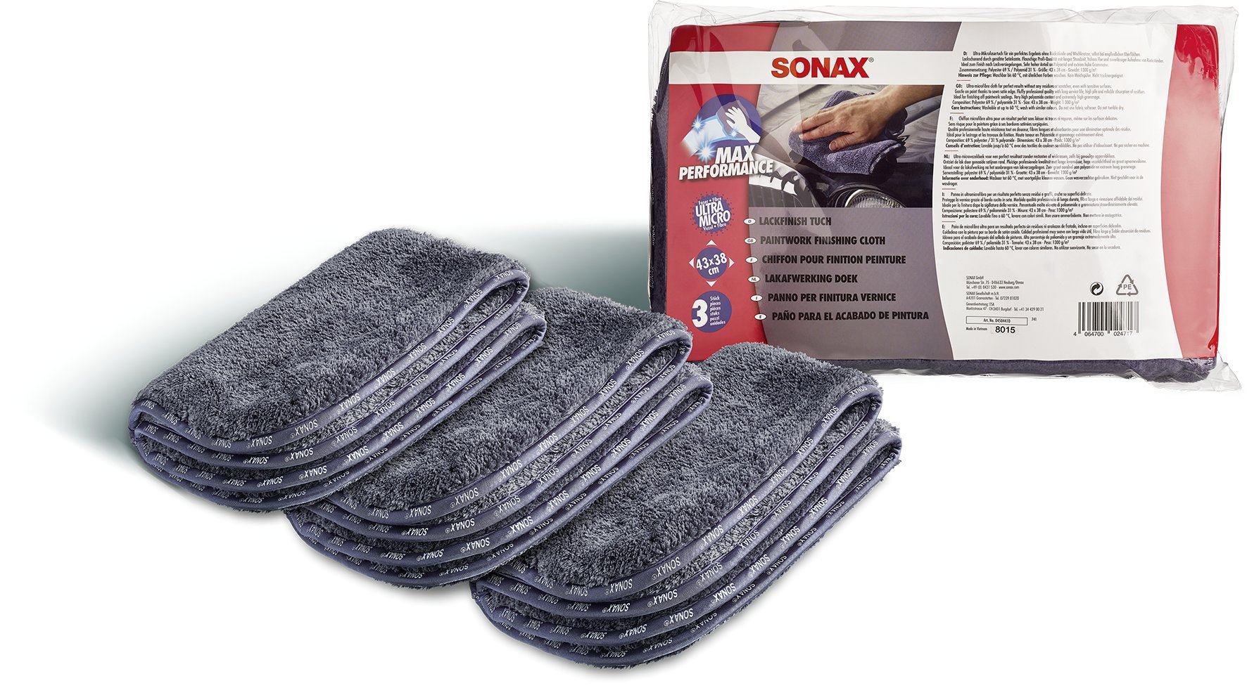 sonax-lackfinishtuch-mikrofaser-3-st-ck image 1