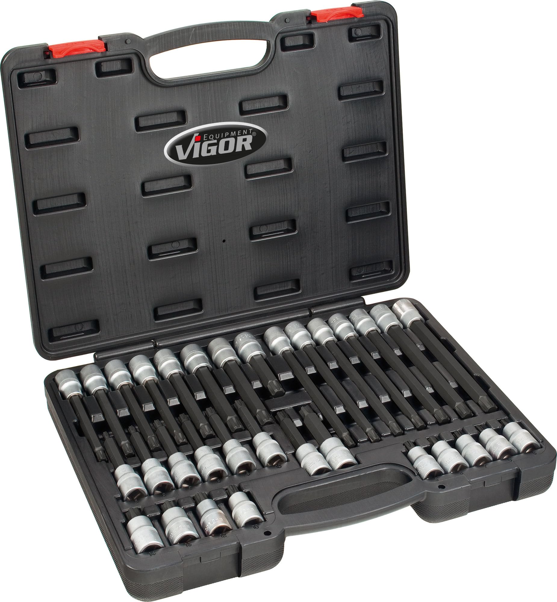 vigor-v1918-schraubendreher-einsatz-satz-26-teilig-xzn-m5-m16-1-2-zoll image 6