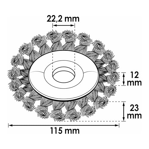 vigor-v6804-winkelschleifer-b-rste-gezopft-115-mm-m14 image 8