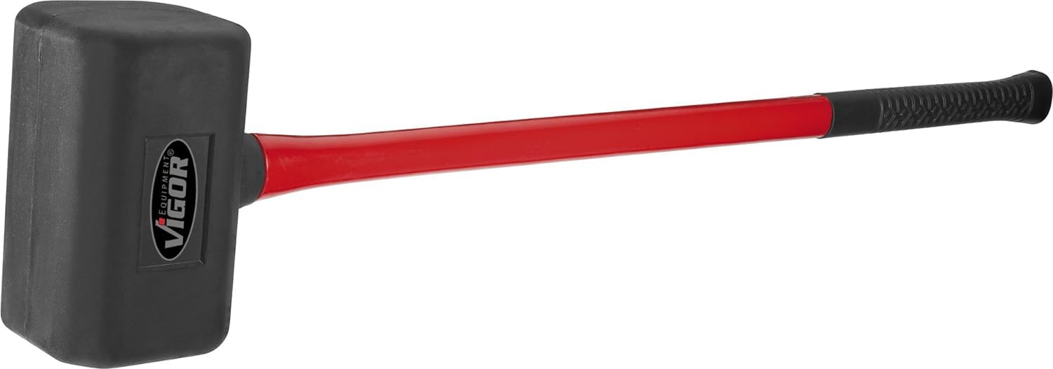 vigor-v2235-gummihammer-2-5-kg-r-ckschlagfreier-schonhammer-70-mm image 8