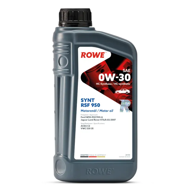 rowe-hightec-synt-rsf-950-sae-0w-30-hc-synthese-motoren-l-1-liter-f-r-ford-wss-m image 1