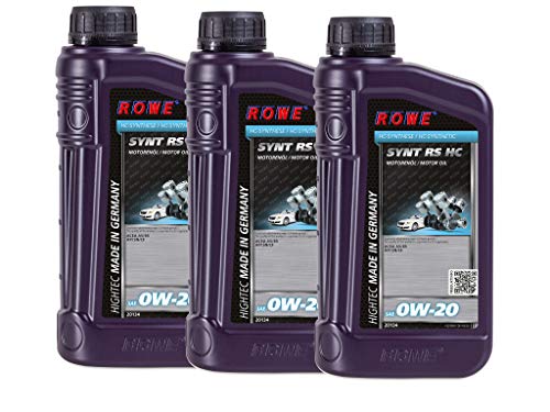 rowe-hightec-synt-rs-hc-sae-0w-20-motor-l-3-liter-3x1l-20134 image 3