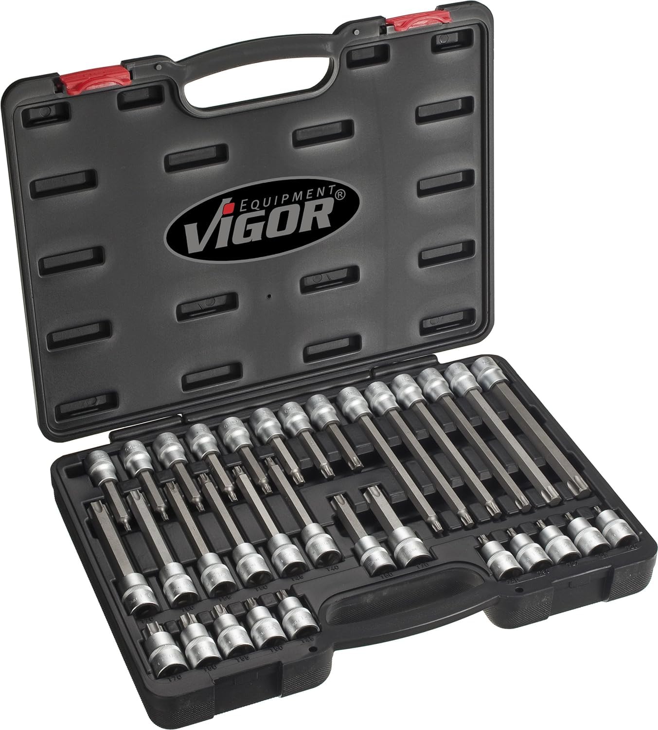 vigor-v1918-schraubendreher-einsatz-satz-26-teilig-xzn-m5-m16-1-2-zoll image 7