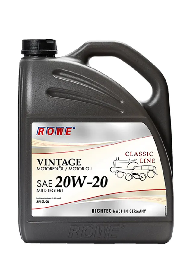 rowe-hightec-vintage-sae-20w-20-mild-legiert-5-liter-mineralisches-einbereichs-m image 1