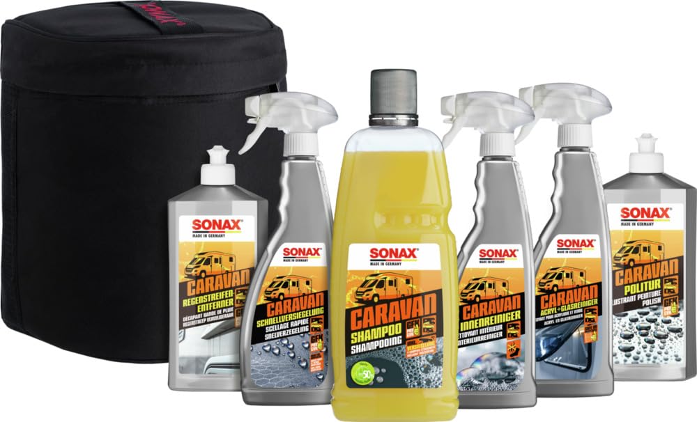 sonax-caravan-aktionsset-6-teiliges-pflege-set-f-r-wohnwagen-reisemobil image 1
