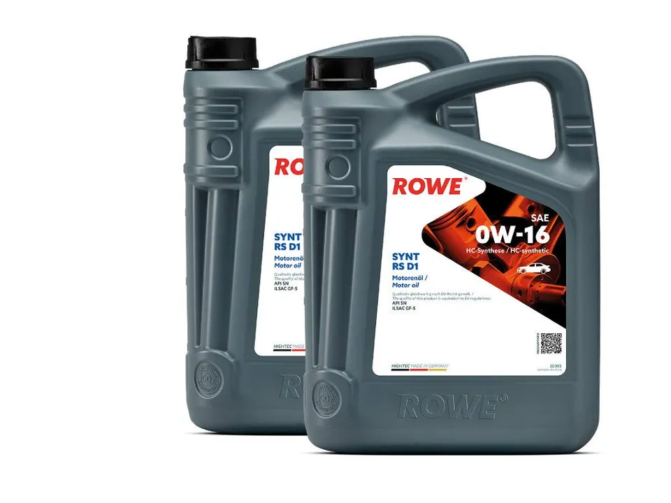 rowe-hightec-synt-rs-d1-sae-0w-16-motor-l-2x5l-10-liter-f-r-hybrid-und-benzinfah image 1