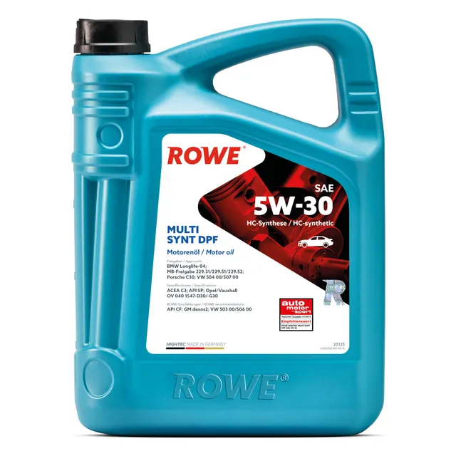 rowe-hightec-multi-synt-dpf-motoren-l-sae-5w-30-5-liter image 1