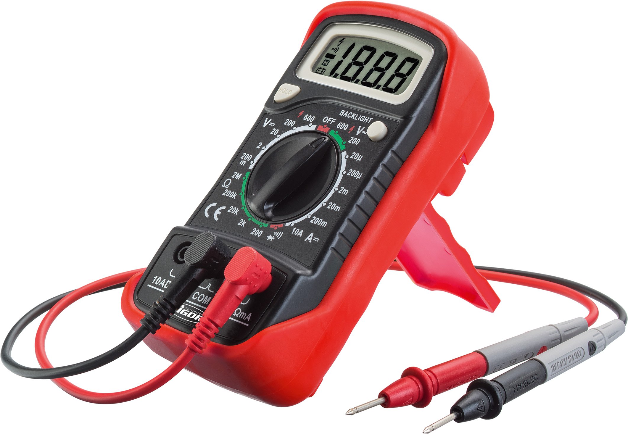 vigor-digital-multimeter-v4324-kompaktes-kfz-multimeter-mit-lcd image 1