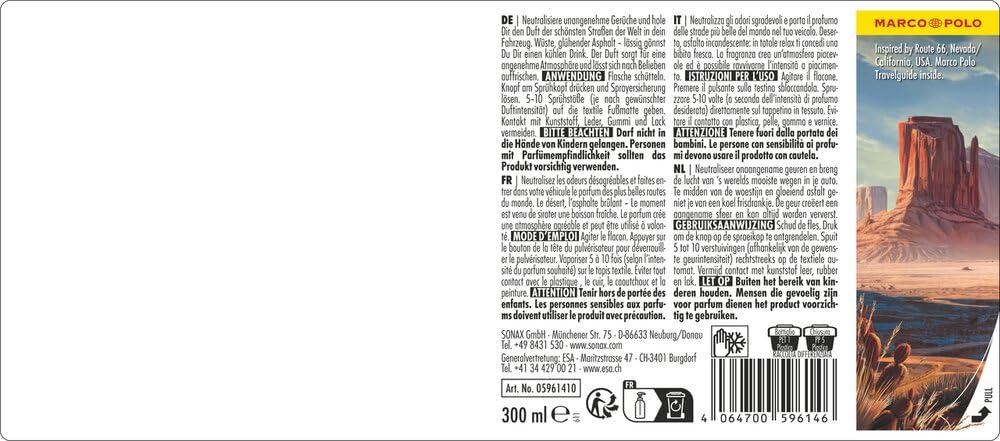 sonax-airventures-car-refresher-leather-wild-cactus-auto-lufterfrischer-300-ml image 3