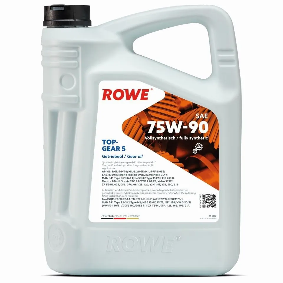 rowe-hightec-topgear-sae-75w-90-s-getriebe-l-5-liter-vollsynthetisch image 1