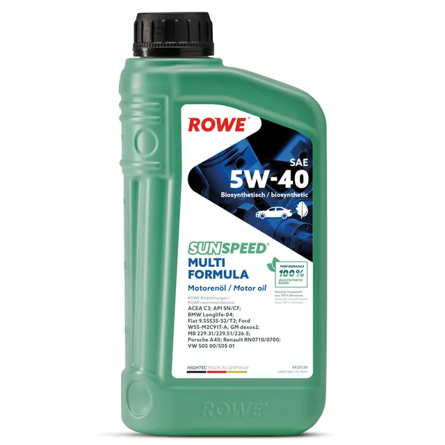 rowe-sunspeed-multi-formula-sae-5w-40-1-liter-mehrbereichs-motoren-l-f-r-otto-un image 1