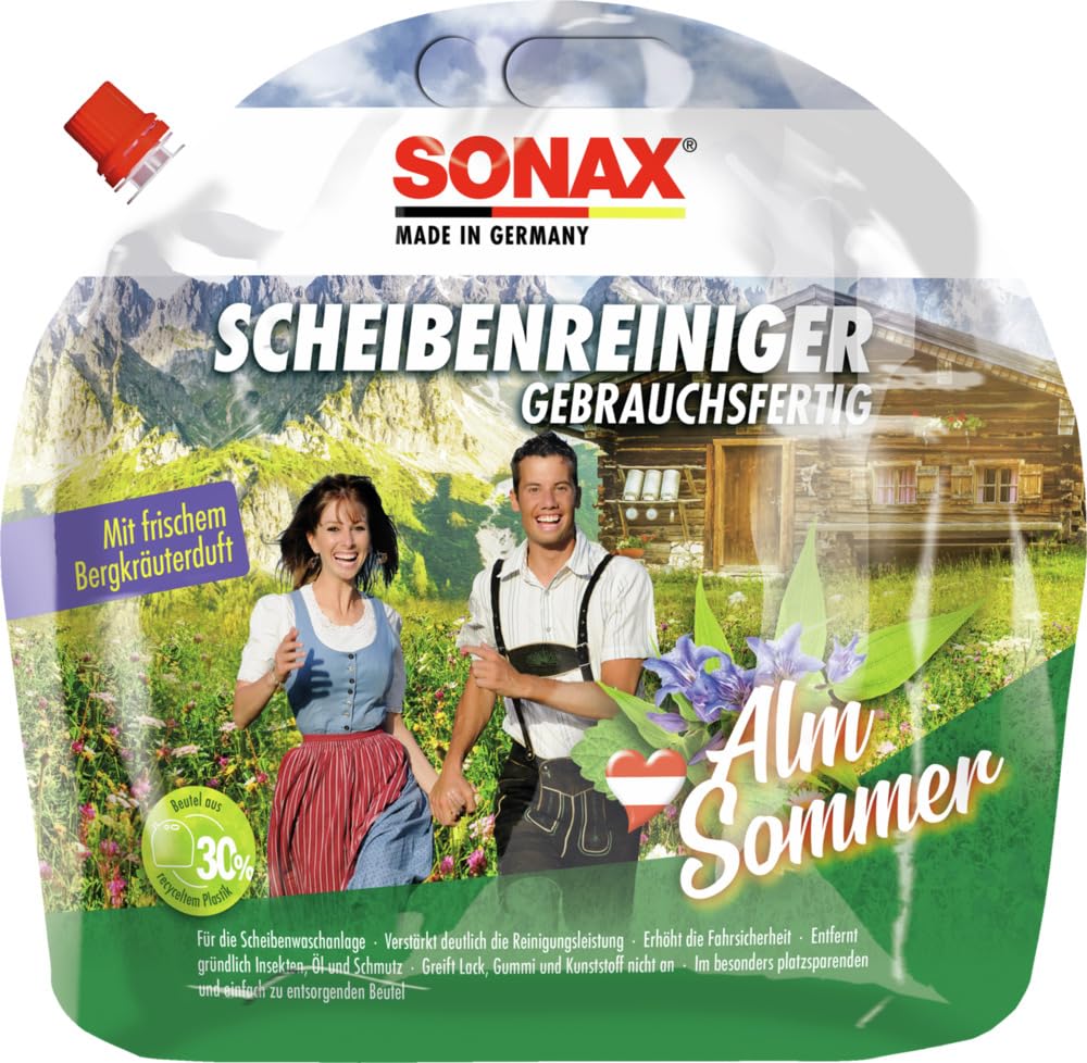 sonax-scheibenreiniger-almsommer-gebrauchsfertig-sommer-scheibenreiniger-3-liter image 1