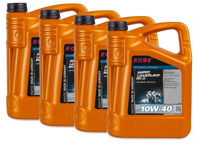 rowe-hightec-super-leichtlauf-hc-o-sae-10w-40-motor-l-20-liter-4x5l-made-in-germ image 1