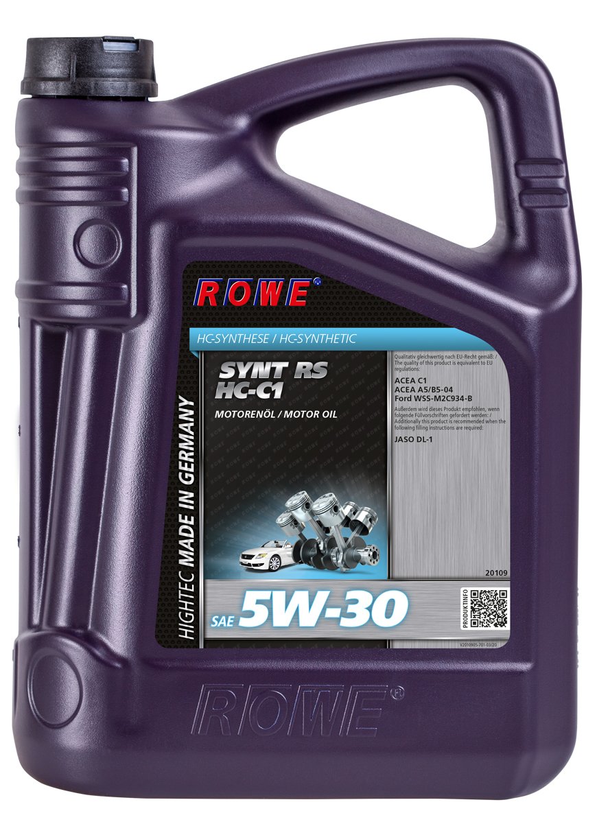 rowe-hightec-synt-rs-sae-5w-30-hc-c1-5-liter-pkw-motoren-l image 1