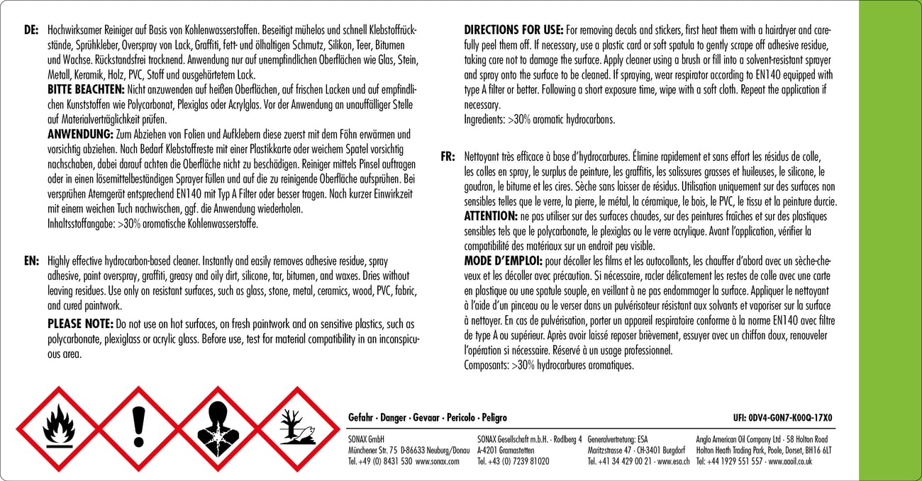 sonax-profiline-stain-ex-spezialreiniger-1-liter image 2