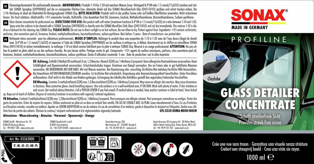 sonax-profiline-glass-detailer-concentrate-glasreiniger-konzentrat-1-liter image 2