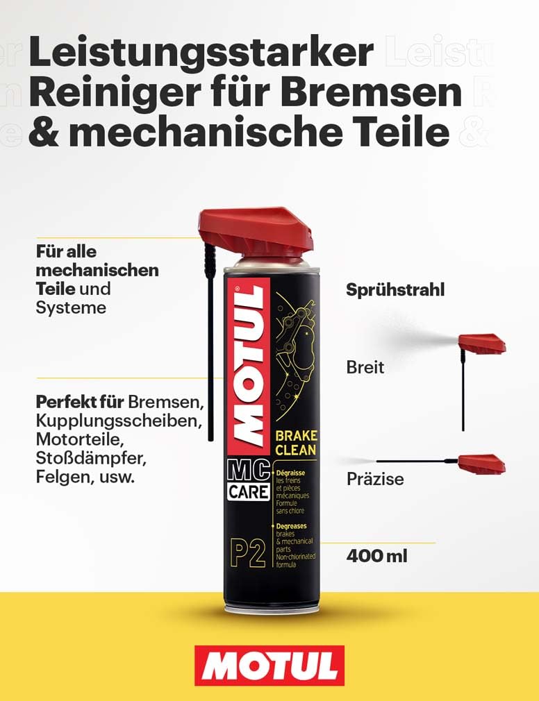 motul-mc-care-p2-brake-clean-bremsenreiniger-entfetter-400-ml-chlorfrei-f-r-moto image 2