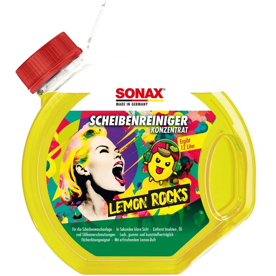 sonax-scheibenreiniger-konzentrat-lemon-rocks-3-liter image 1