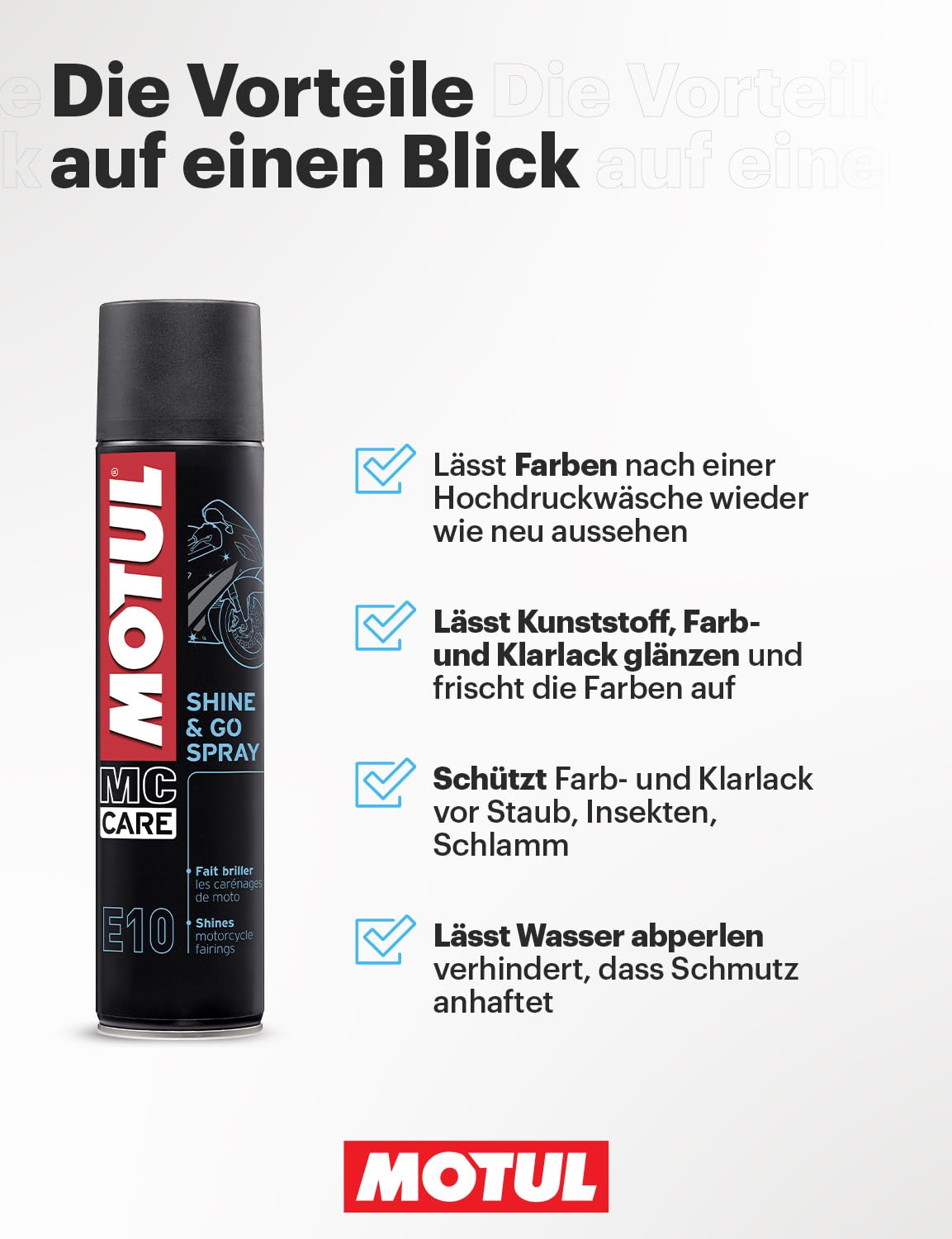 motul-mc-care-shine-go-e10-kunststoff-reinigungsspray-400-ml-silikonbasis image 3