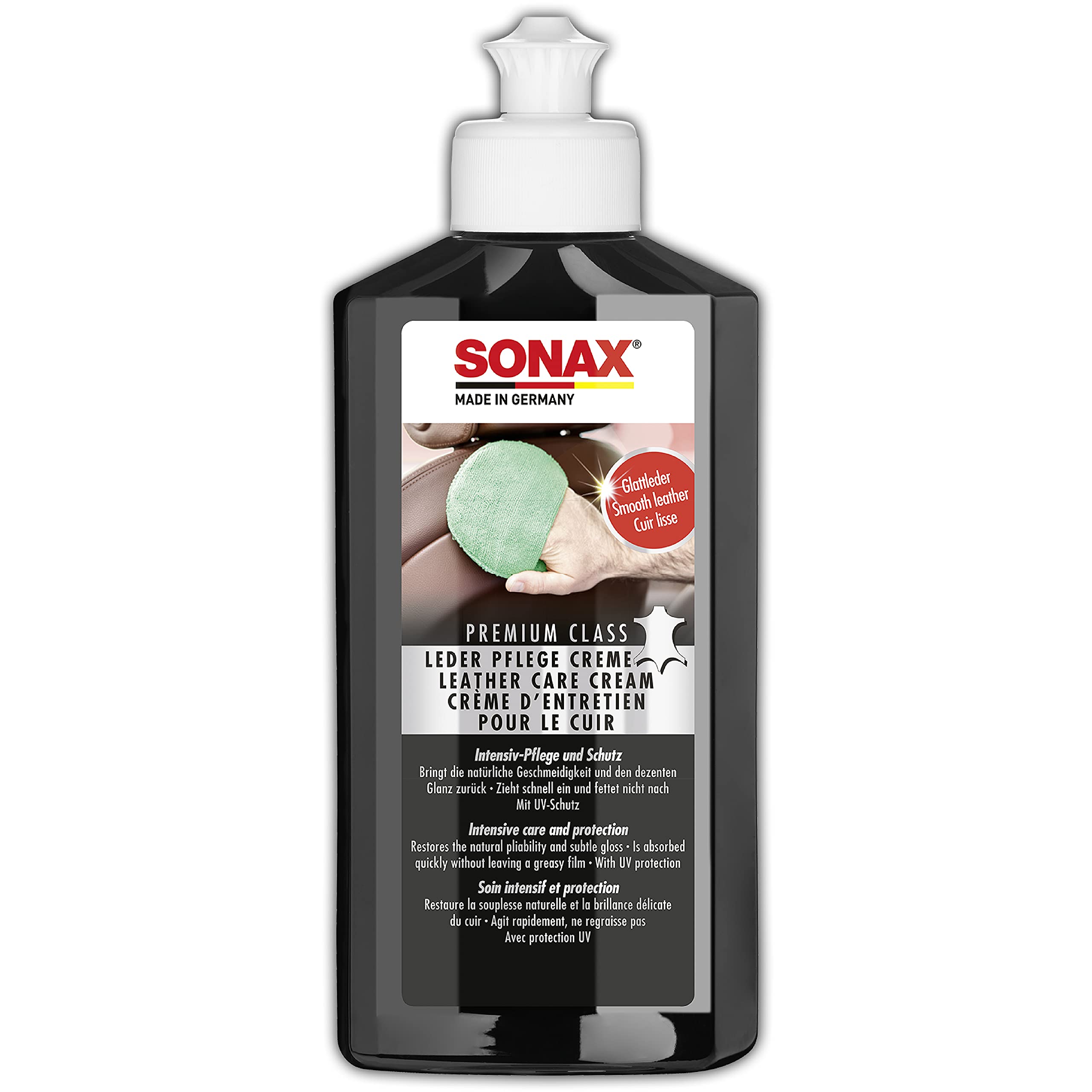 sonax-premium-class-lederreiniger-250-ml-mit-schaumapplikator image 6