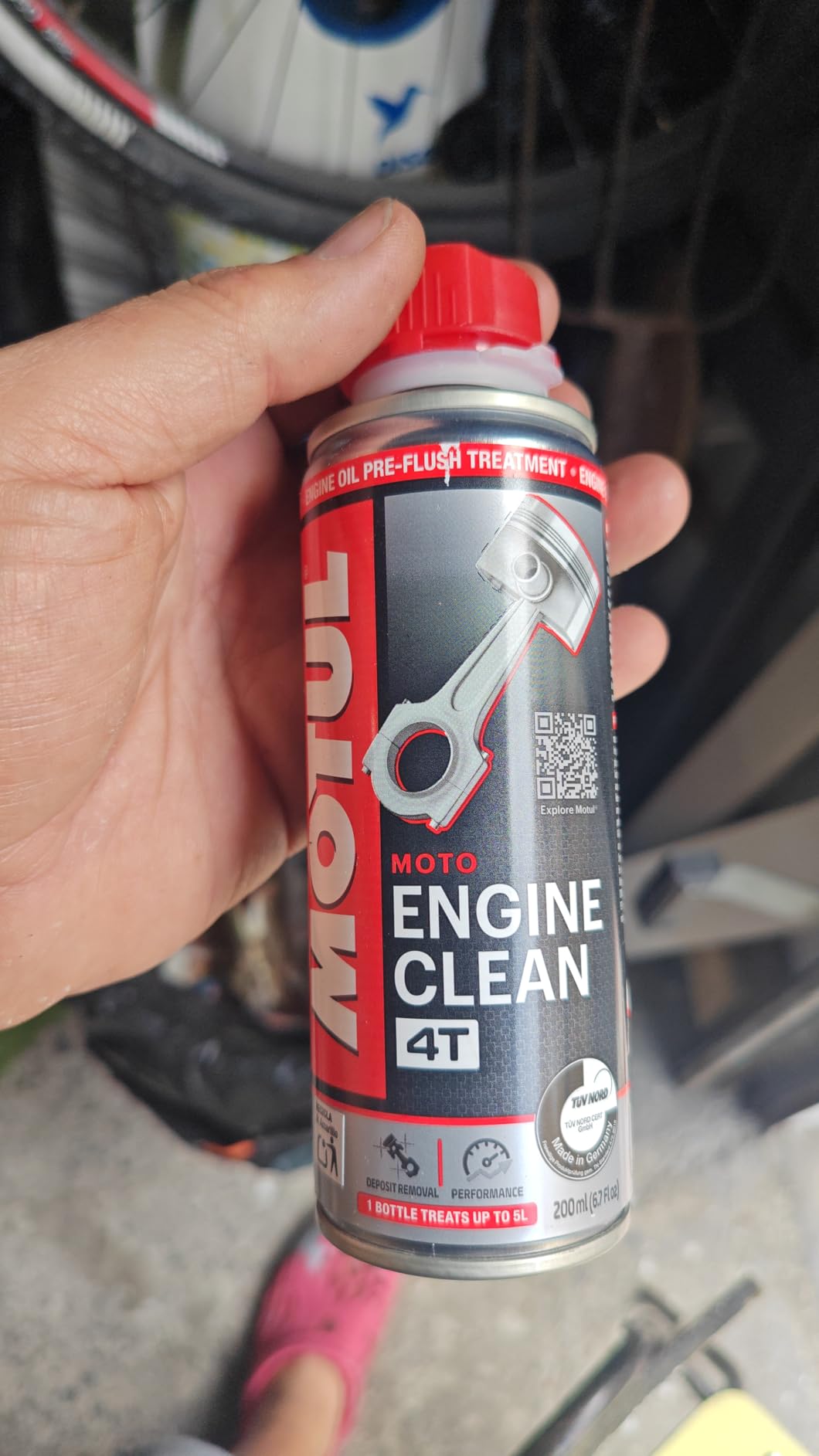 Motor läuft ruhiger
