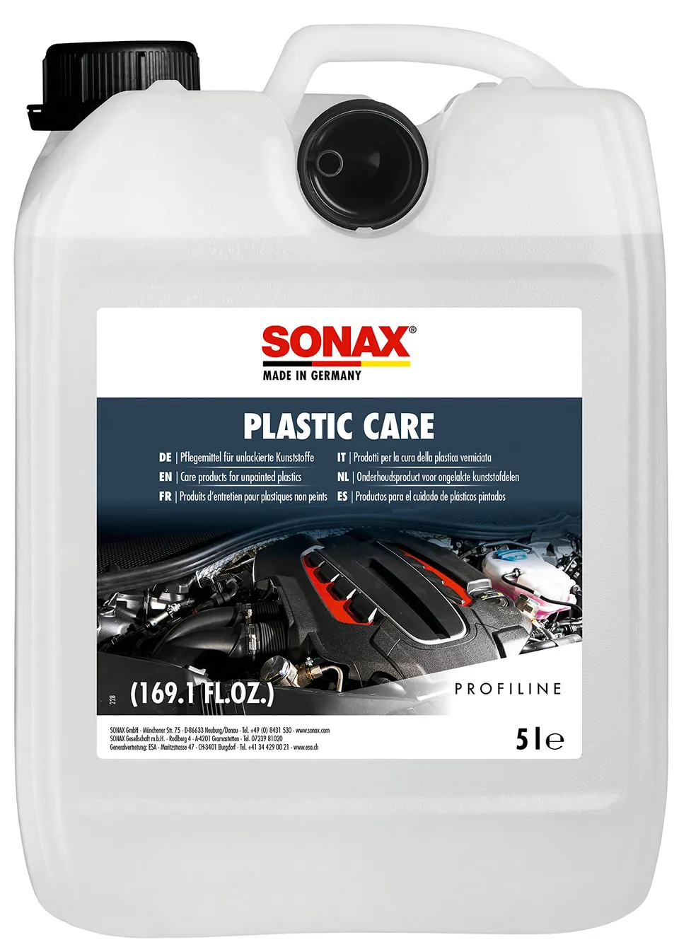 sonax-plasticcare-kunststoffpflege-5-liter-kanister image 1
