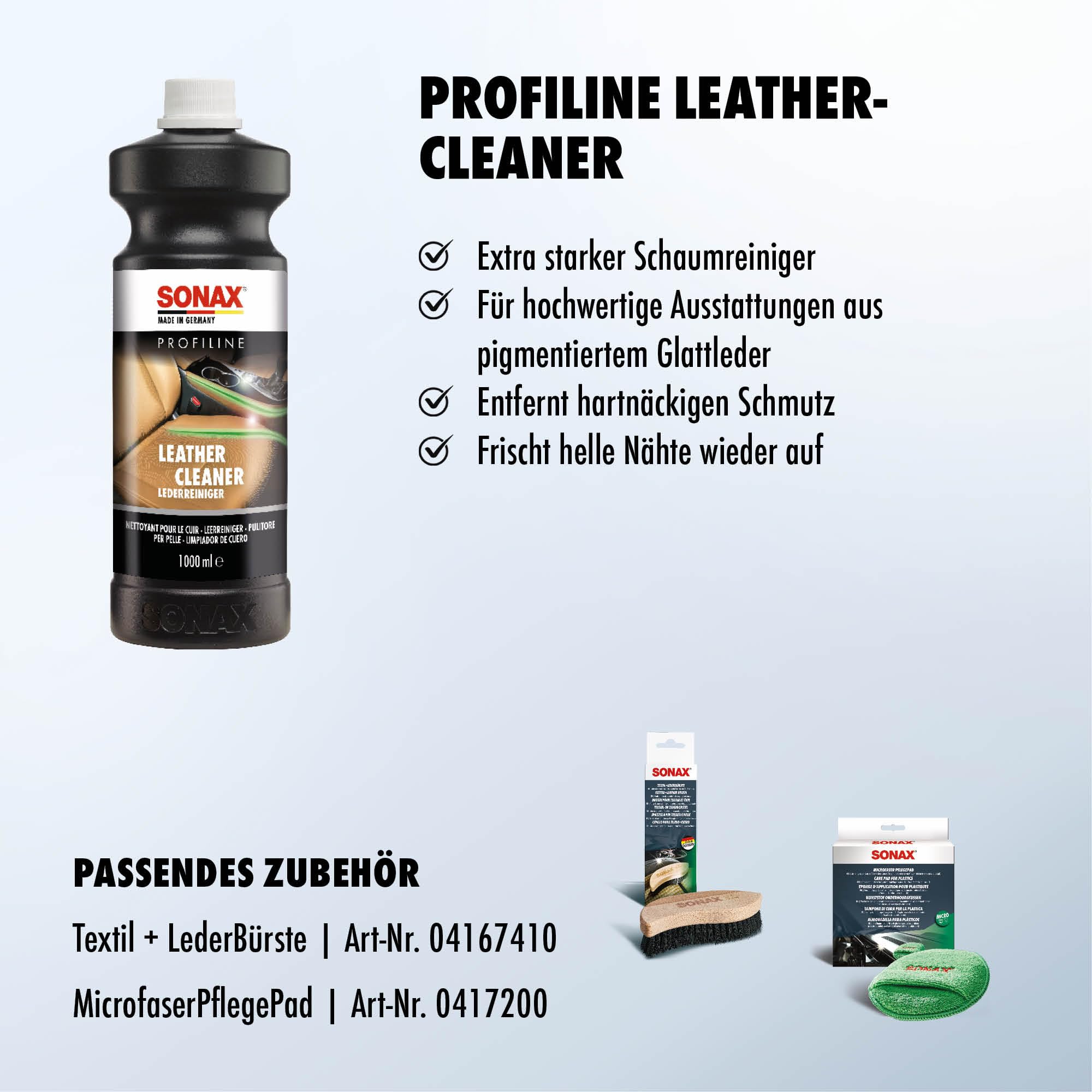 sonax-profiline-leathercleaner-lederreiniger-1-liter-glattleder-schaumreiniger image 4