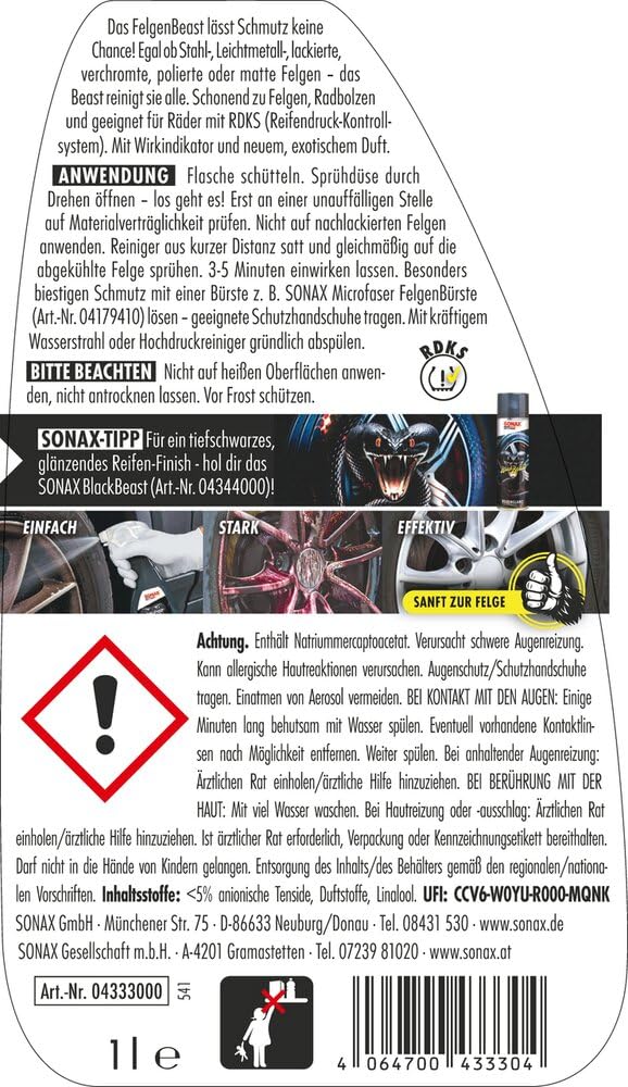 sonax-felgenbeast-felgenreiniger-1-liter image 2