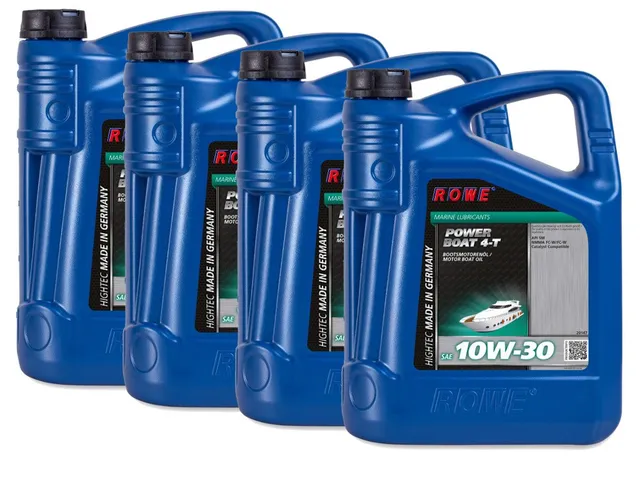 rowe-hightec-power-boat-4-t-sae-10w-30-motor-l-20-liter-4x5l-f-r-innen-und-au-en image 1