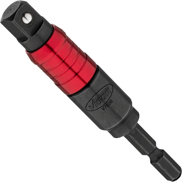 vigor-v7638-steckschl-ssel-adapter-mit-gelenk-1-4-auf-3-8-16-mm-arretierbar image 1