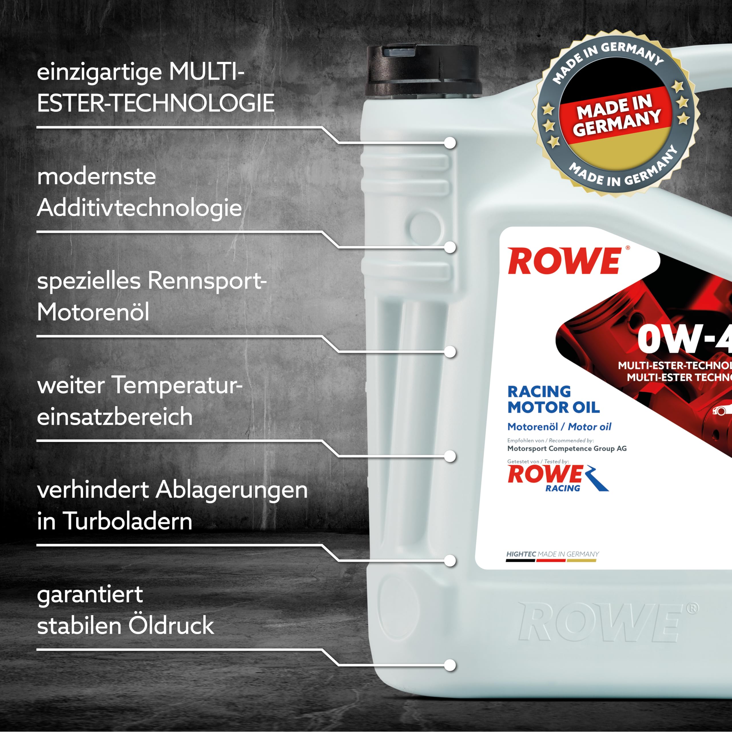 rowe-hightec-racing-motor-oil-sae-0w-40-5-liter-vollsynthetisch image 3