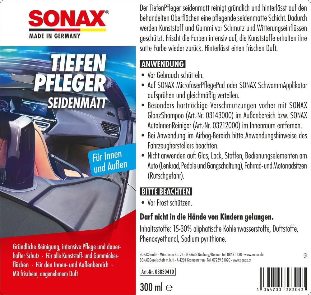 sonax-tiefenpfleger-seidenmatt-kunststoffpflege-300-ml image 2