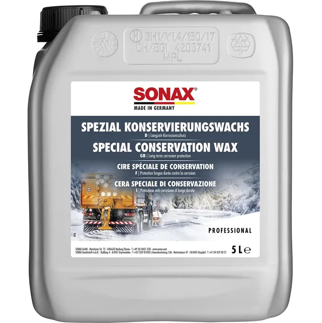 sonax-spezialkonservierungswachs-transparent-5-liter image 1