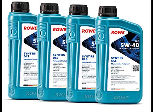 rowe-hightec-synt-rs-dls-sae-5w-40-4-liter-4x1l-motoren-l-mit-bmw-longlife-04-mb image 2