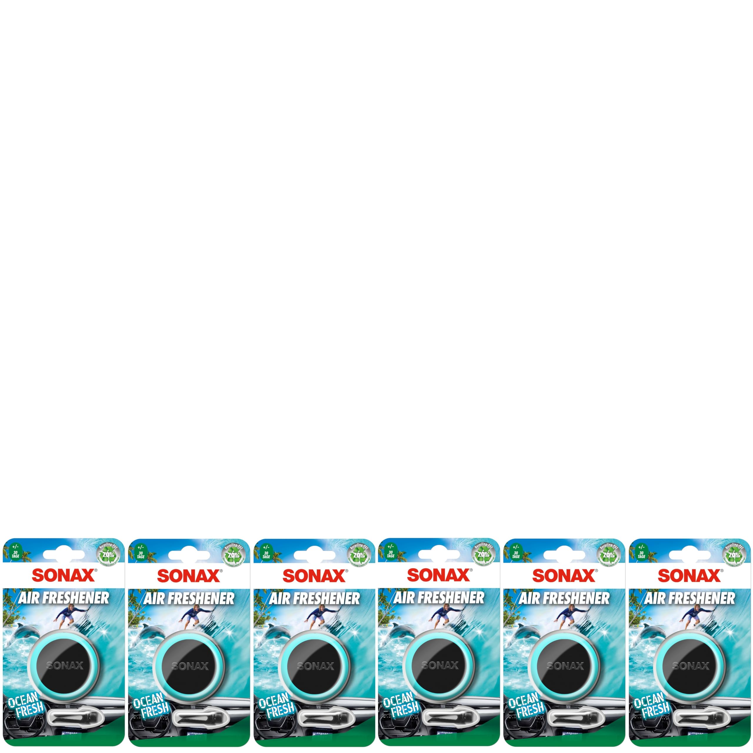 sonax-air-freshener-zirbe-6er-pack-auto-duftspender-mit-zirbenduft-l-ftungsclip image 7