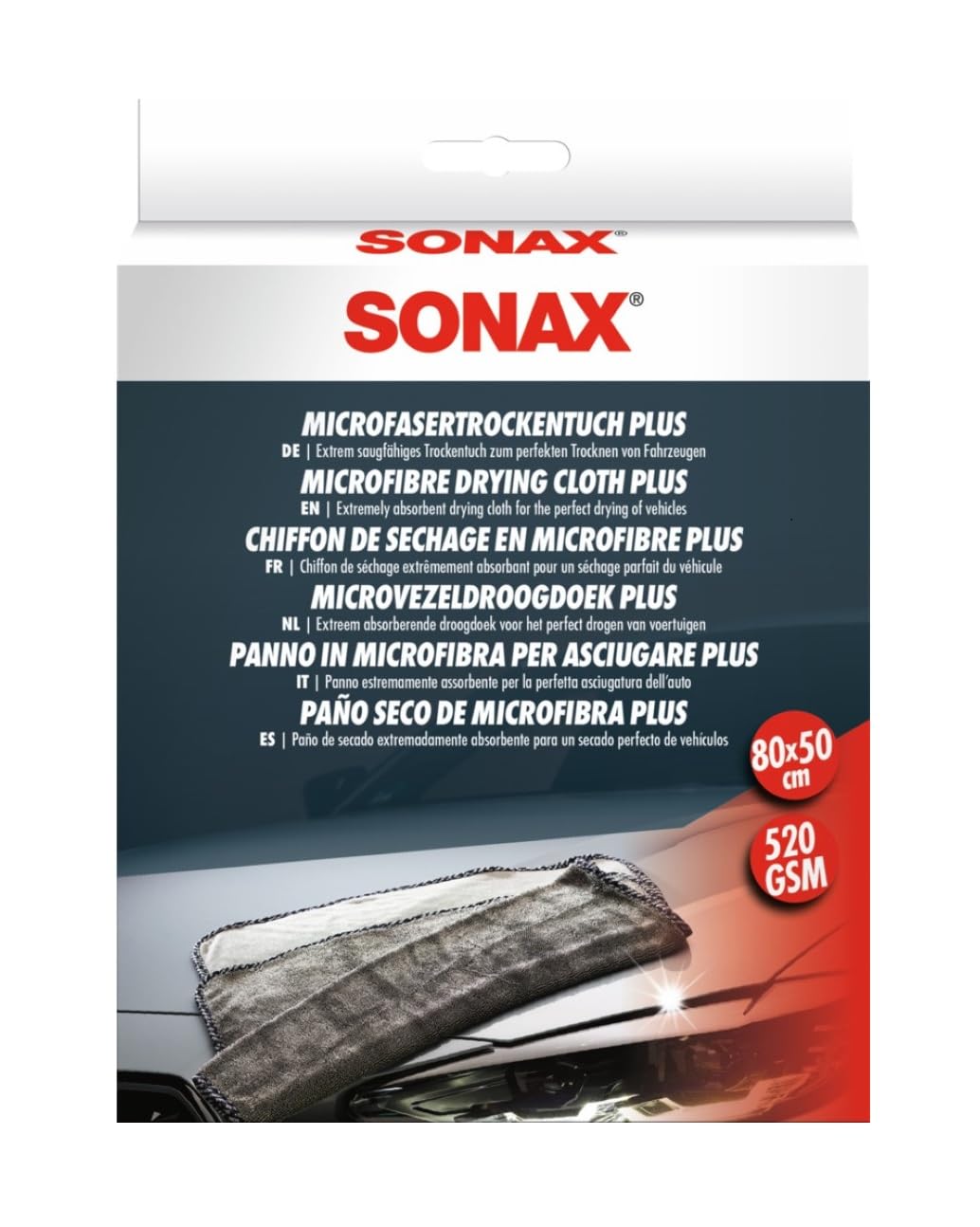 sonax-microfasertrockentuch-plus-trockentuch-1-st-ck image 1