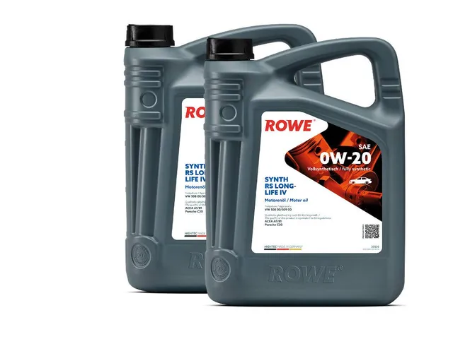 rowe-hightec-synth-rs-longlife-iv-sae-0w-20-motor-l-10-liter-2x5l-made-in-german image 1