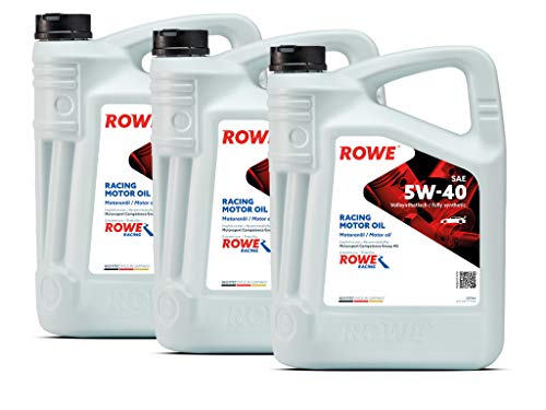 rowe-hightec-racing-motor-oil-sae-5w-40-15-liter-3x5l-vollsynthetisches-rennspor image 2
