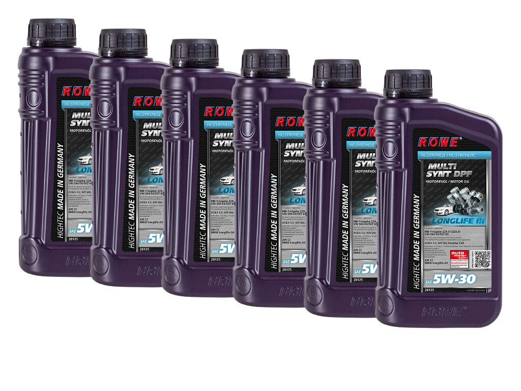 rowe-hightec-multi-synt-dpf-sae-5w-30-6-liter-6x1l-hochleistungs-motoren-l-f-r-b image 2