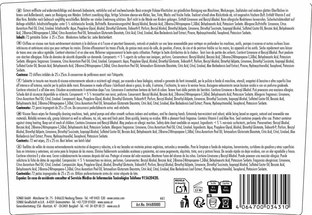 sonax-multiwipes-72-reinigungst-cher-viskose image 2