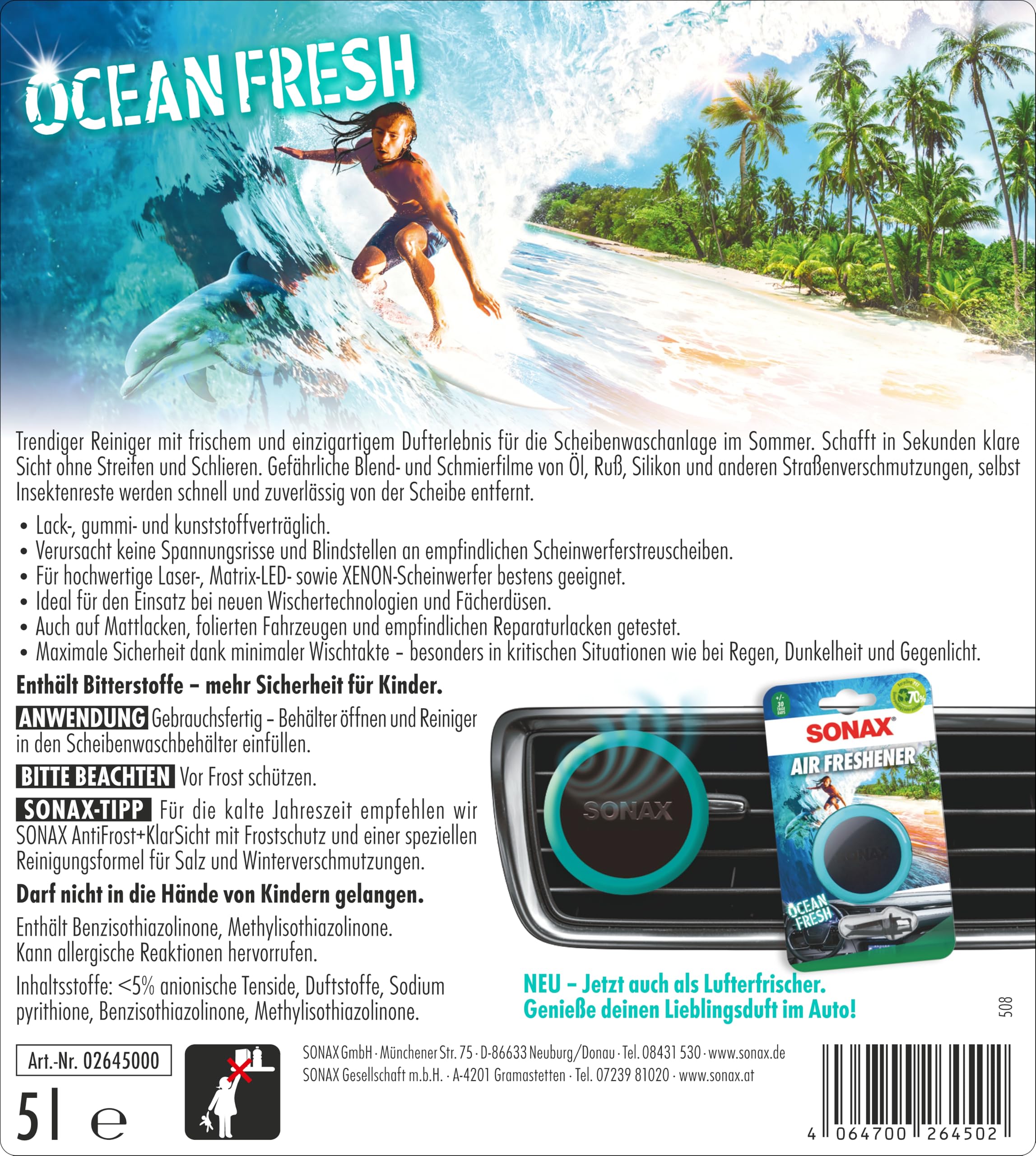 sonax-scheibenreiniger-ocean-fresh-gebrauchsfertig-5-liter image 2