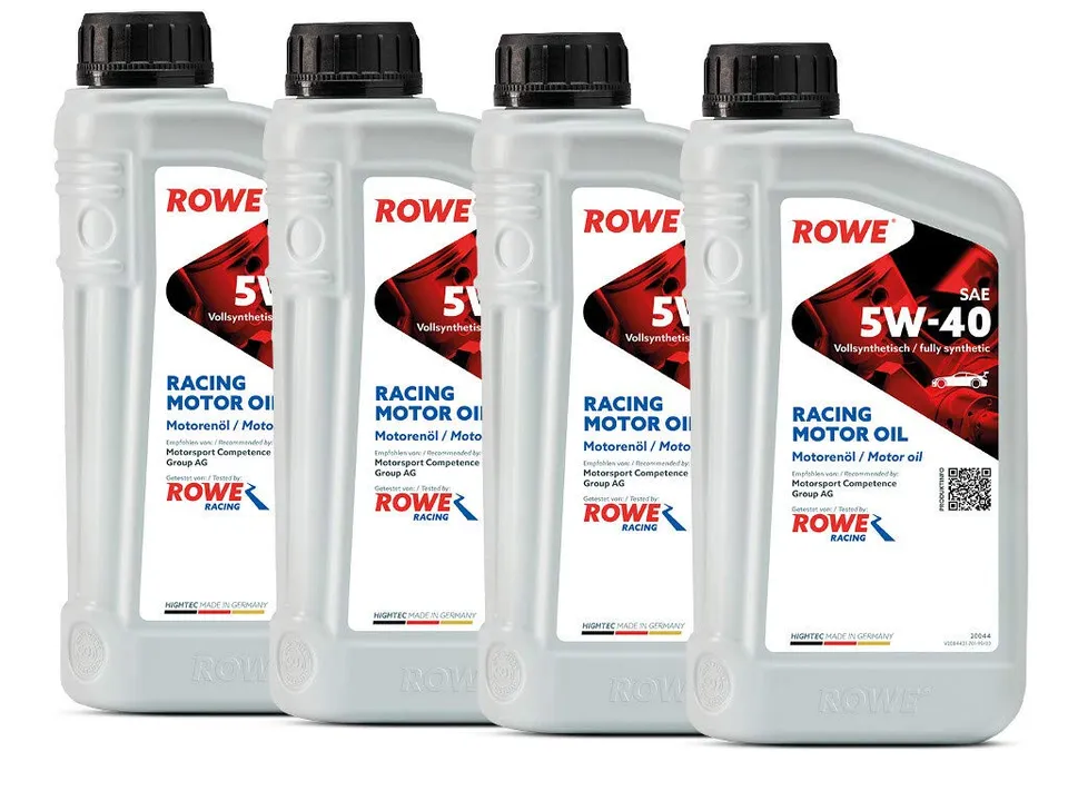 rowe-hightec-racing-motor-oil-sae-5w-40-4x1l-vollsynthetisch-mit-multi-ester-tec image 1