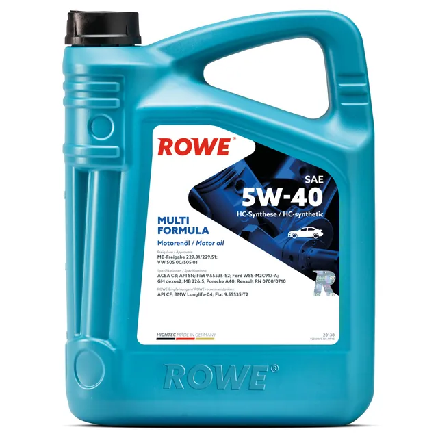 rowe-hightec-multi-formula-sae-5w-40-motoren-l-5-liter image 1