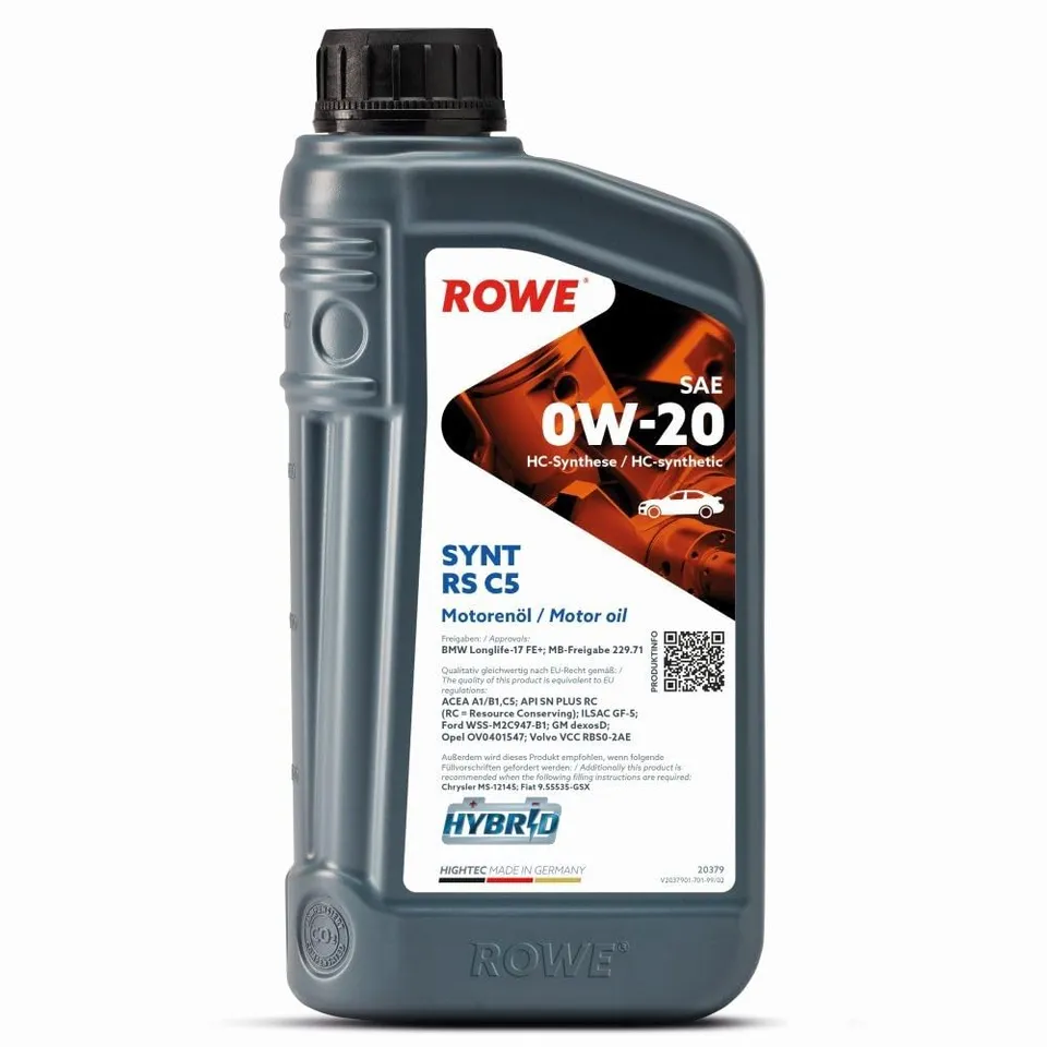 rowe-hightec-synt-rs-c5-sae-0w-20-motor-l-1-liter image 1